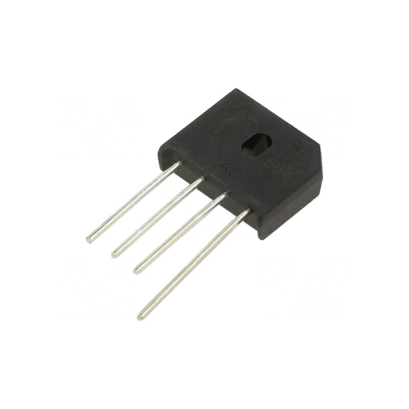 Punte Redresoare Monofazată Urmax 400V, 6A If, 150A Ifsm - Soluție Electrică Profesionistă | Electronic-mag.ro | Componente Electronice Punte Redresoare Monofazată Urmax 400V, 6A If, 150A Ifsm - Soluție Electrică Profesionistă | Electronic-mag.ro | Componente Electronice