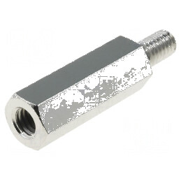 Piuliță Distanțieră Filetată M4 - 20mm, Filet Interior și Exterior M4 | Electronic-mag.ro | Componente Electronice