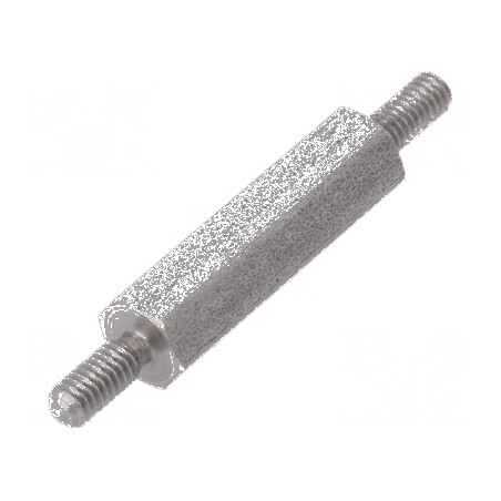 Piuliță Distanțieră Filetată Hexagonală 18mm, Filet Exterior M2,5 | Electronic-mag.ro | Componente Electronice