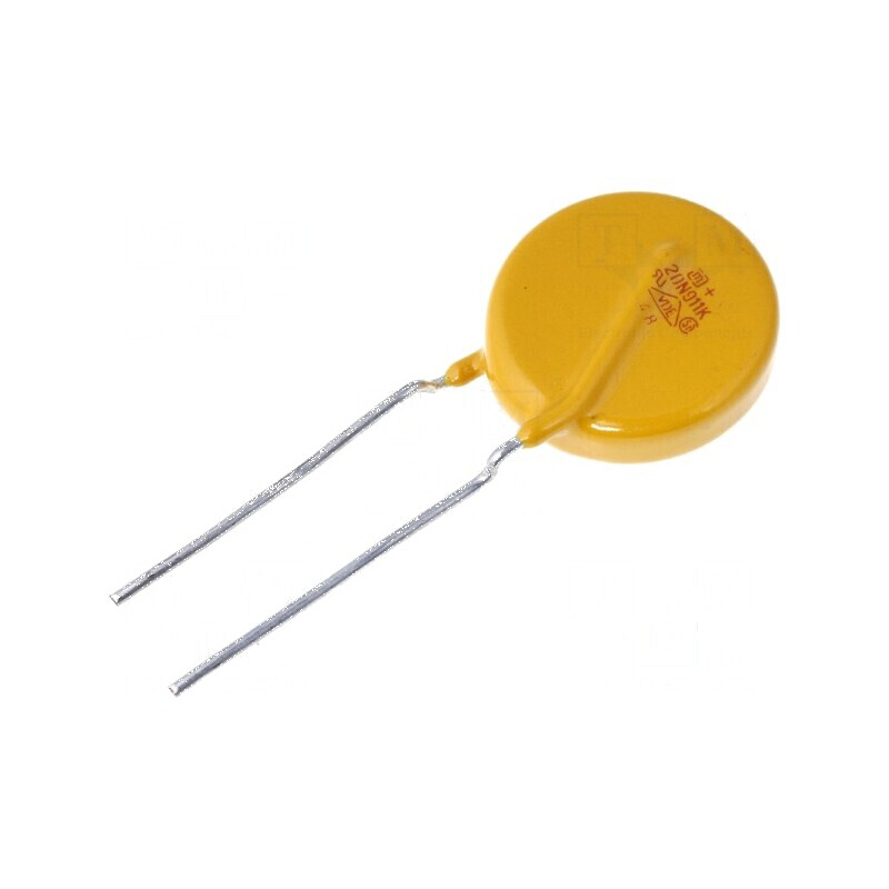 Varistor oxid de metal THT 550VAC 745VDC 910V ±10% 6,5kA - Protecție împotriva supratensiunilor | Electronic-mag.ro | Componente Electronice Varistor oxid de metal THT 550VAC 745VDC 910V ±10% 6,5kA - Protecție împotriva supratensiunilor | Electronic-mag.ro | Componente Electronice