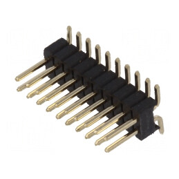 Conector șiruri pini tată 20 pini verticale 1,27mm - Conector pentru aplicații electronice | Electronic-mag.ro | Componente Electronice