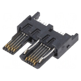 Conector USB B Micro Mufă ZX360 pentru PCB SMT cu 10 PIN-uri Aurite | Electronic-mag.ro | Componente Electronice