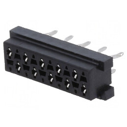Micro-MaTch Soclu Mamă PIN 10 THT pentru PCB - Dispunere 2x5 | Electronic-mag.ro | Componente Electronice