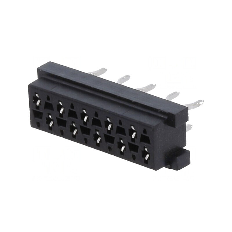 Micro-MaTch Soclu Mamă PIN 10 THT pentru PCB - Dispunere 2x5 | Electronic-mag.ro | Componente Electronice