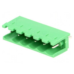 Regletă de Conexiuni Deconectabilă 5mm cu 6 Piste Drept Soclu | Electronic-mag.ro | Componente Electronice