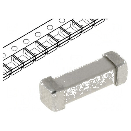 Siguranţă ardere rapidă SMD 1A 250VAC 125VDC cupru | Electronic-mag.ro | Componente Electronice