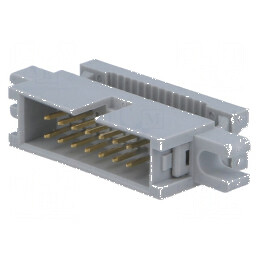 Conector IDC Mufă Tată 14 PIN cu Suport IDC pentru Cablu Bandă - Componente Electrice Profesionale | Electronic-mag.ro | Componente Electronice