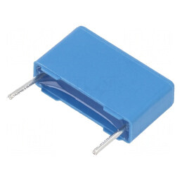 Condensator poliester 1uF 63VAC 100VDC 15mm ±10% THT - Componentă electronică de calitate superioară | Electronic-mag.ro | Componente Electronice