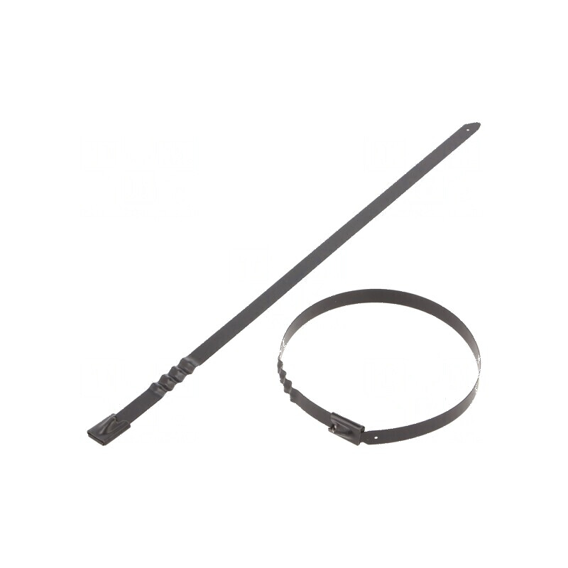 Colier de strângere din oțel inoxidabil AISI 304 - L: 260mm, W: 7,9mm | Electronic-mag.ro | Componente Electronice Colier de strângere din oțel inoxidabil AISI 304 - L: 260mm, W: 7,9mm | Electronic-mag.ro | Componente Electronice