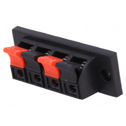 Conector stereo pentru difuzoare - Terminal cu lățime de 70mm pentru lipire | Electronic-mag.ro | Componente Electronice