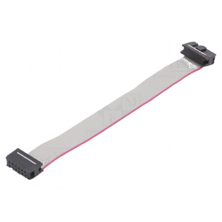 Cablu panglică IDC 1,27mm, lungime 0,15m, cu conectori - cablu bandă de înaltă calitate | Electronic-mag.ro | Componente Electronice
