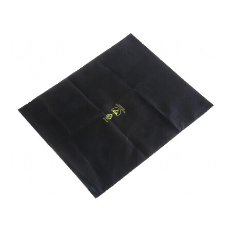 Pungă de protecție ESD, dimensiuni 300mm x 250mm, grosime 80um, culoare neagră | Electronic-mag.ro | Componente Electronice