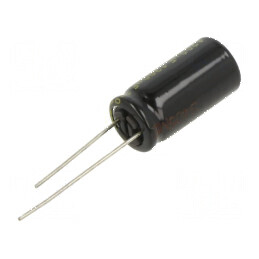 Condensator Electrolitic Low ESR THT 1200uF 10VDC Ø10x20mm - Componentă Electronică de Înaltă Performanță | Electronic-mag.ro | Componente Electronice