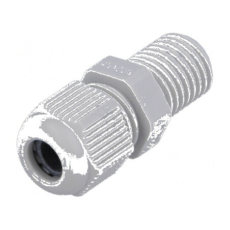 Garnitură de etanșare M12 1,5 cu filet alungit IP68, gri | Electronic-mag.ro | Componente Electronice