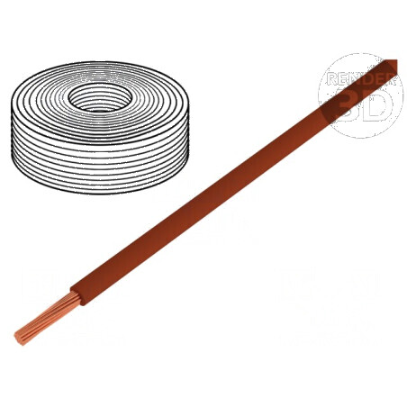 Cablu H05Z-K Cu 1mm² FRNC Maro, 300V/500V, Clasa 5 - Litat pentru Instalatii Electrice | Electronic-mag.ro | Componente Electronice