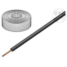 Cablu H07Z-K litat cu 1,5mm² LSZH negru, 450V/750V, 100m - pentru instalații electrice profesionale | Electronic-mag.ro | Componente Electronice