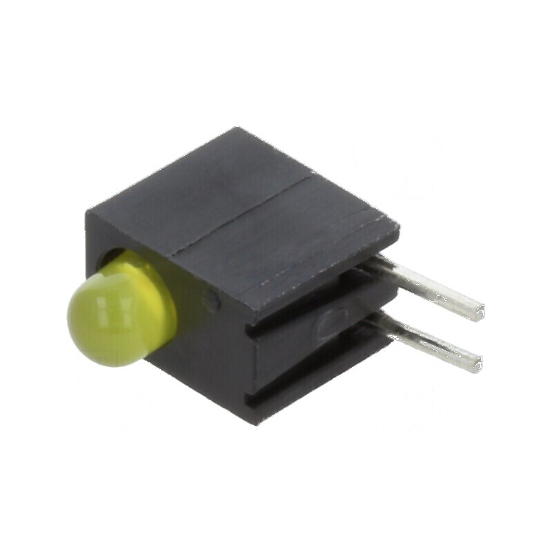 LED 3mm Galben Difuz cu 1 Diode, 2mA, Lentilă 45° - Carcasă Inclusă | Electronic-mag.ro | Componente Electronice LED 3mm Galben Difuz cu 1 Diode, 2mA, Lentilă 45° - Carcasă Inclusă | Electronic-mag.ro | Componente Electronice