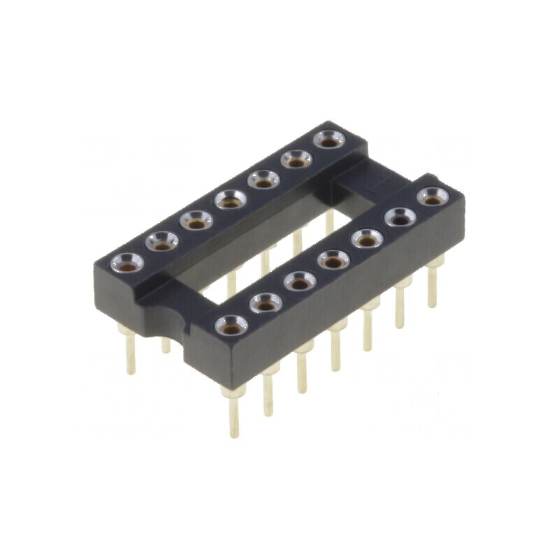 Soclu pentru Circuite Integrate DIP14 cu Raster de 2,54mm THT - Precizie Ridicată | Electronic-mag.ro | Componente Electronice Soclu pentru Circuite Integrate DIP14 cu Raster de 2,54mm THT - Precizie Ridicată | Electronic-mag.ro | Componente Electronice