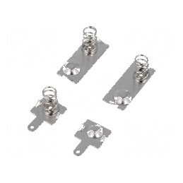 Set contacte pentru baterie AAA/R03 - Nr. bat: 3 - Accesorii electrice | Electronic-mag.ro | Componente Electronice