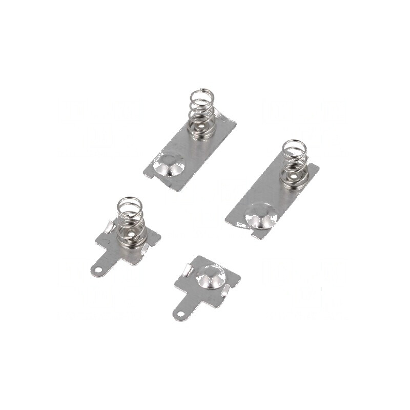Set contacte pentru baterie AAA/R03 - Nr. bat: 3 - Accesorii electrice | Electronic-mag.ro | Componente Electronice