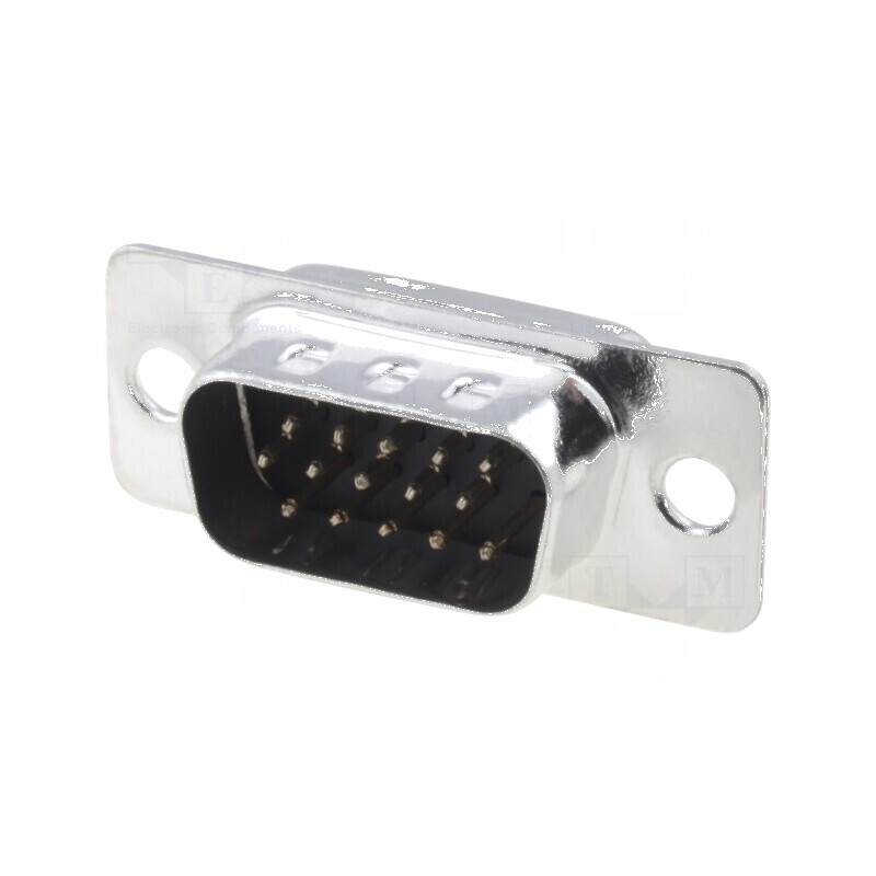 Mufă D-Sub HD PIN 15 Tată cu Cablu de Lipire 5A 250V - Conector Profesional | Electronic-mag.ro | Componente Electronice Mufă D-Sub HD PIN 15 Tată cu Cablu de Lipire 5A 250V - Conector Profesional | Electronic-mag.ro | Componente Electronice