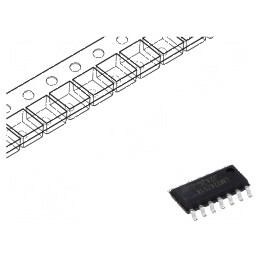 Amplificator Operațional SO14 3÷23VDC cu Rola și Bandă - Curent de Bias 10pA | Electronic-mag.ro | Componente Electronice