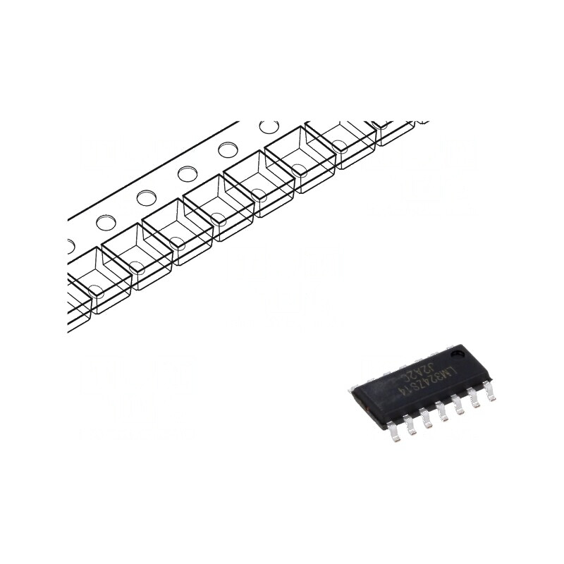 Amplificator Operațional SO14 3÷23VDC cu Rola și Bandă - Curent de Bias 10pA | Electronic-mag.ro | Componente Electronice Amplificator Operațional SO14 3÷23VDC cu Rola și Bandă - Curent de Bias 10pA | Electronic-mag.ro | Componente Electronice