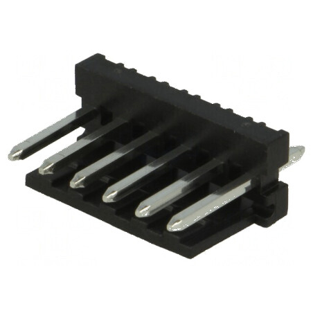 Conector THT MAS-CON cu cablu-placă soclu tată PIN 6, 3,96mm | Electronic-mag.ro | Componente Electronice