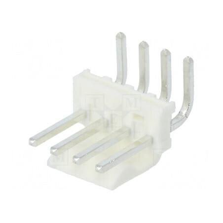 Conector cablu-placă soclu tată KK 396 3,96mm PIN 4 THT 7A - Componente electronice de înaltă calitate | Electronic-mag.ro | Componente Electronice