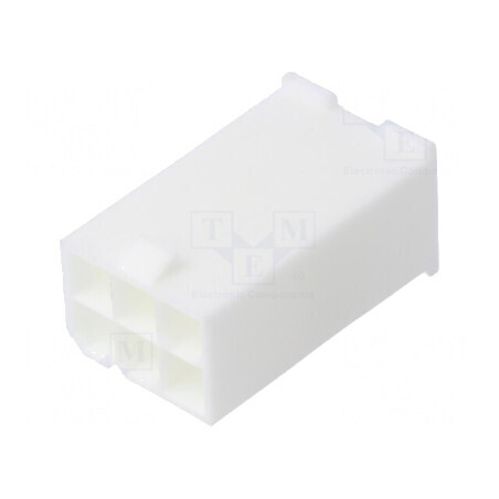 Conector cablu-cablu Mini-Fit Jr 4,2mm PIN 6 - mufă tată pentru aplicații electrice | Electronic-mag.ro | Componente Electronice
