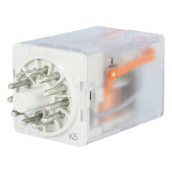 Releu electromagnetic 3PDT 230VAC 20A | Electronic-mag.ro | Componente Electronice
