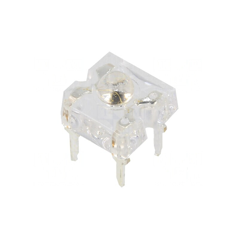 LED Super Flux RGB 7,62x7,62mm 7000-8400mcd 10000-12000mcd - Lumină de Înaltă Intensitate | Electronic-mag.ro | Componente Electronice
