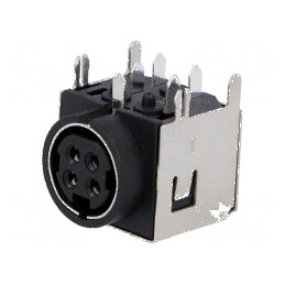 Conector alimentare DC soclu R7B mamă PIN 4 ecranat THT - componentă electronică de înaltă calitate pentru aplicații indus | Electronic-mag.ro | Componente Electronice
