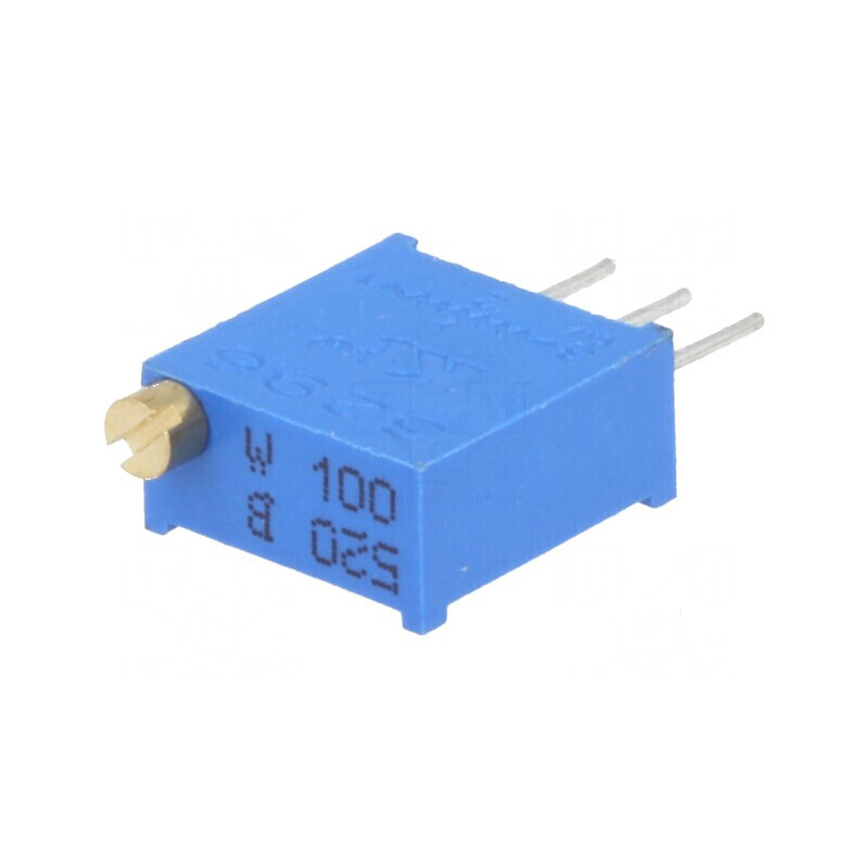 Potențiometru de Montare Multitură 10Ω 500mW THT ±10% - Componentă Electronică Profesională | Electronic-mag.ro | Componente Electronice