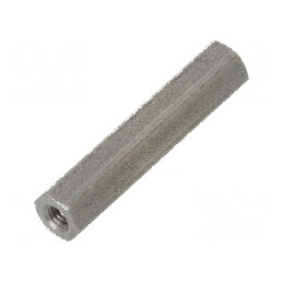 Piuliță Distanțieră Filetată 25mm M2,5 Hexagonală - Accesorii pentru Asamblare și Montaj | Electronic-mag.ro | Componente Electronice