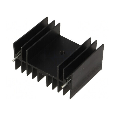 Radiator Presat TO220/TO247 Negru, Dimensiuni 30mm x 40mm x 20mm | Electronic-mag.ro | Componente Electronice