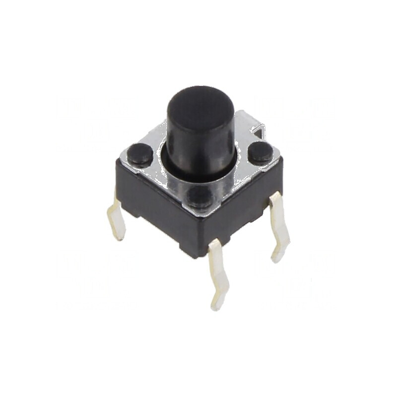 Microîntrerupător TACT SPST-NO 0,05A/12VDC THT 980mN - Pozitie 2 | Electronic-mag.ro | Componente Electronice Microîntrerupător TACT SPST-NO 0,05A/12VDC THT 980mN - Pozitie 2 | Electronic-mag.ro | Componente Electronice