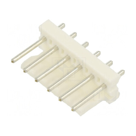 Conector cablu-placă soclu tată MTA-156 3,96mm 6 PIN THT - Componentă electronică de înaltă calitate | Electronic-mag.ro | Componente Electronice