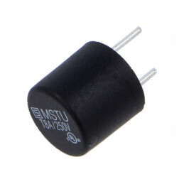 Siguranță întârziere 8A 250VAC PCB THT TR5 cupru - Componente electronice de protecție | Electronic-mag.ro | Componente Electronice