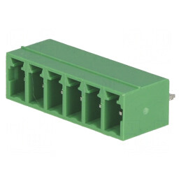Regletă de conexiuni deconectabilă cu 6 piste de 3,81mm, tip tată | Electronic-mag.ro | Componente Electronice