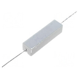 Rezistor Bobinat cu Ciment THT 3,9Ω 15W ±5% Dimensiuni 12,5x12,5x49mm | Electronic-mag.ro | Componente Electronice