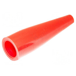 Izolator 5kV PVC roșu 66mm - Protecție electrică de înaltă tensiune | Electronic-mag.ro | Componente Electronice