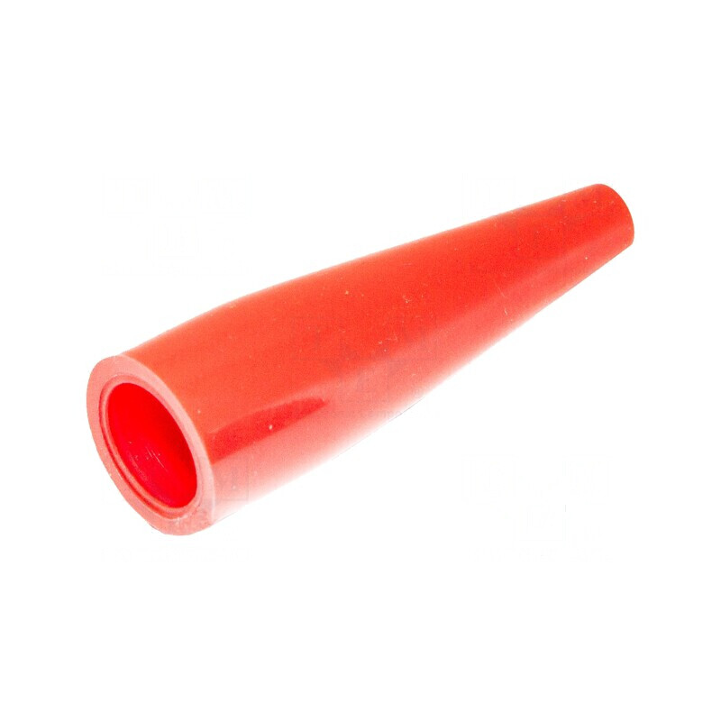 Izolator 5kV PVC roșu 66mm - Protecție electrică de înaltă tensiune | Electronic-mag.ro | Componente Electronice