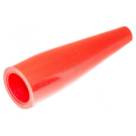 Izolator 5kV PVC roșu 66mm - Protecție electrică de înaltă tensiune | Electronic-mag.ro | Componente Electronice