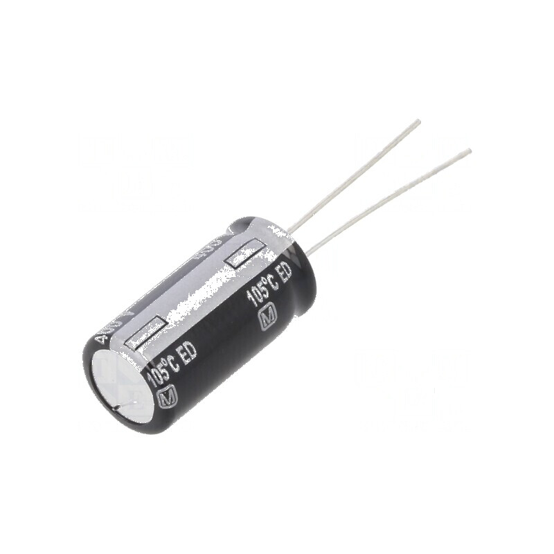 Condensator Electrolitic THT 10µF 400VDC Ø10x20mm cu Raster de 5mm | Electronic-mag.ro | Componente Electronice