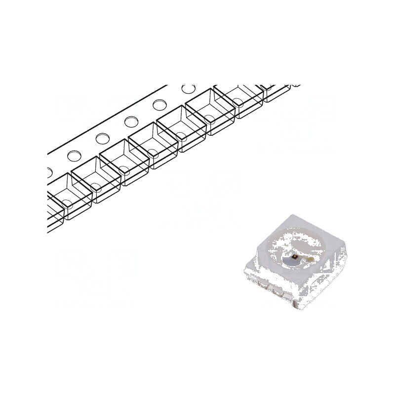 LED SMD PLCC2 Verde 11,2-40mcd 3,2x2,8x1,9mm 120° 20mA 48mW - Lumină Eficientă pentru Proiecte Electrice | Electronic-mag.ro | Componente Electronice LED SMD PLCC2 Verde 11,2-40mcd 3,2x2,8x1,9mm 120° 20mA 48mW - Lumină Eficientă pentru Proiecte Electrice | Electronic-mag.ro | Componente Electronice