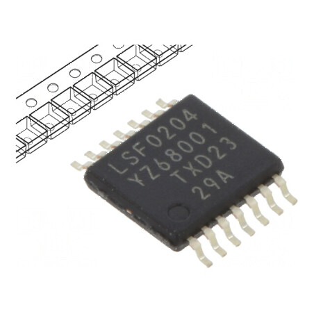 Translator digital bidirecțional 4bit IC - Compatibil cu 4 800mVDC până la 5VDC | Electronic-mag.ro | Componente Electronice