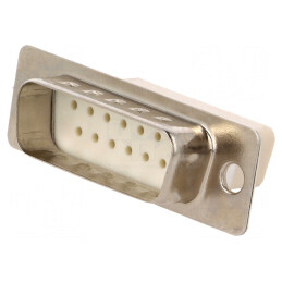 Mufă D-Sub 15 PIN Masculină pe Cablu - Versiune Fără Contacte 3A | Electronic-mag.ro | Componente Electronice