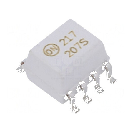 Optocuplor SMD SO8 cu 1 Canal, 2,5kV Izolație, 6V Max - Transistor de Ieșire | Electronic-mag.ro | Componente Electronice