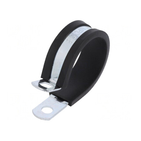 Clipsuri din oțel Ø buclă pentru montaj Ø 31,8÷33,3mm, lățime 13mm, orificiu montaj 6,5mm SL | Electronic-mag.ro | Componente Electronice